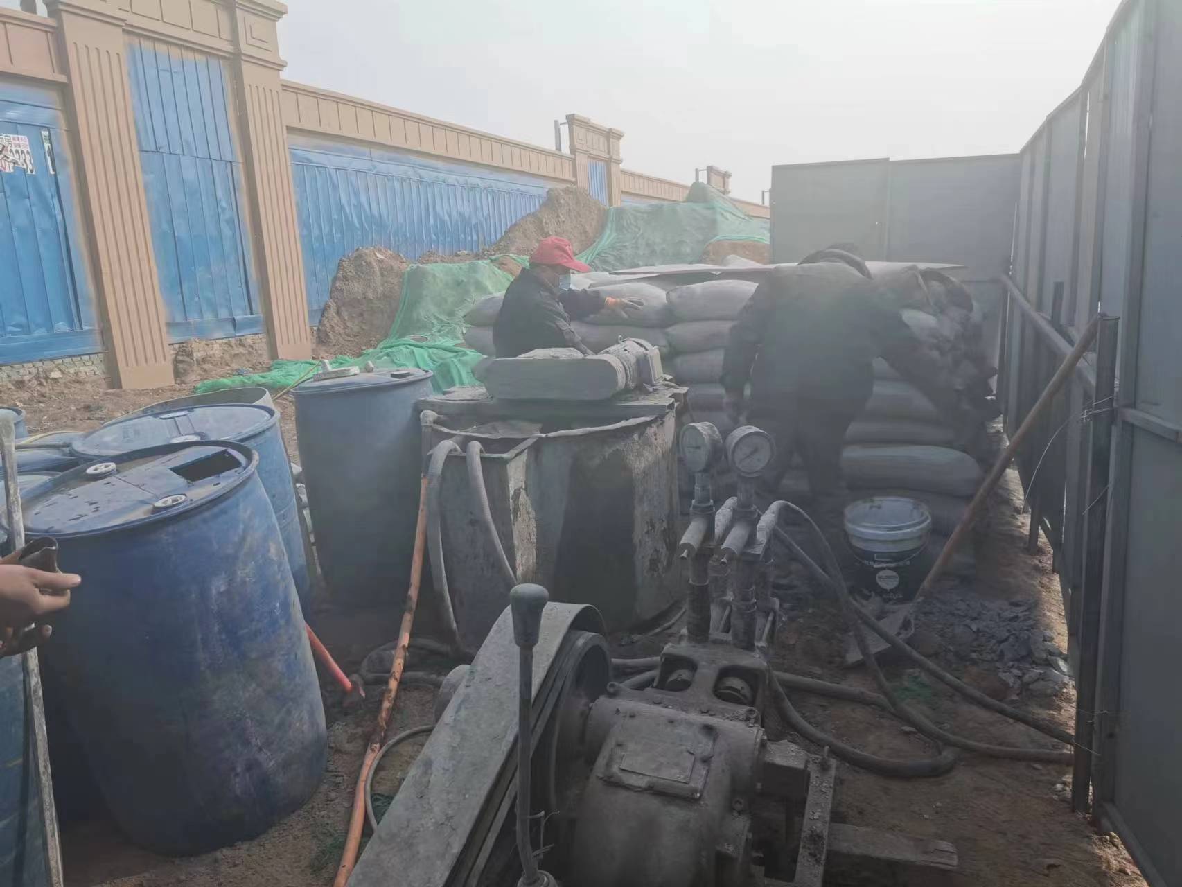 门源房屋下沉注浆